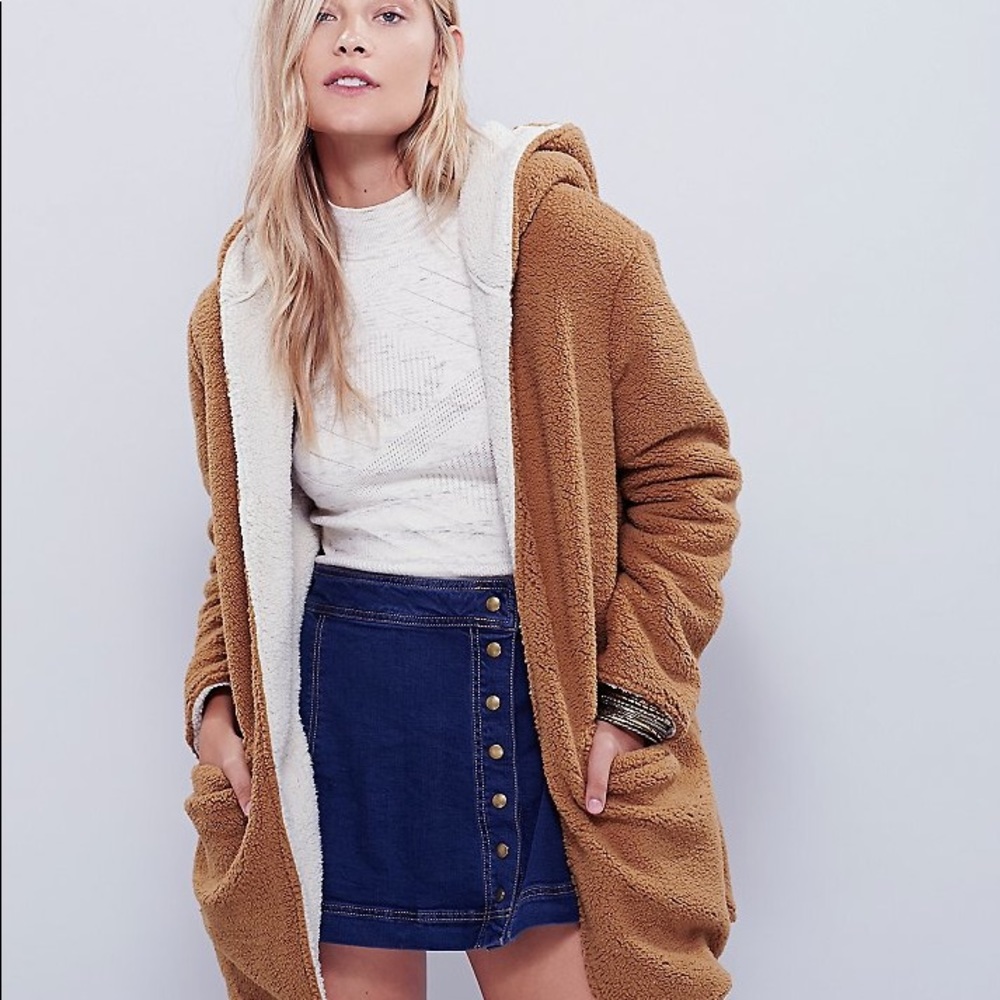 Free people teddy coat